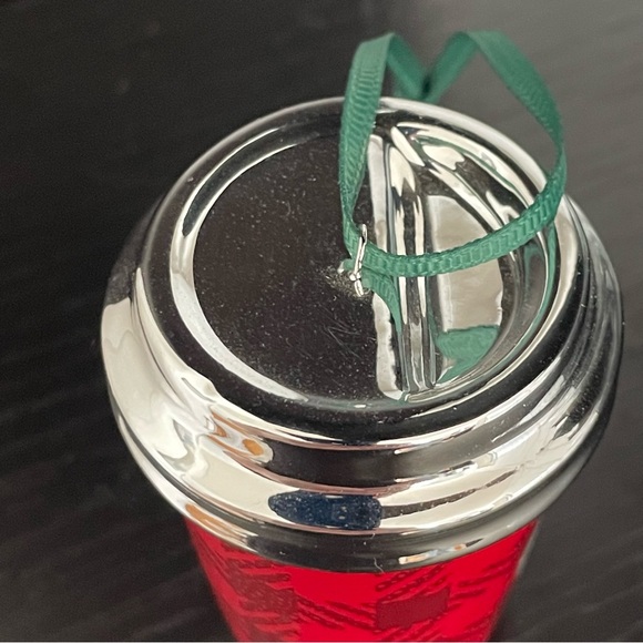 JUST IN Starbucks Holiday 2016 Drink Cup Ornament Vintage Collectible Red Plaid - Picture 5 of 7
